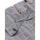 Gray Plaids Suspender Pants Gray Plaids Suspender Pants